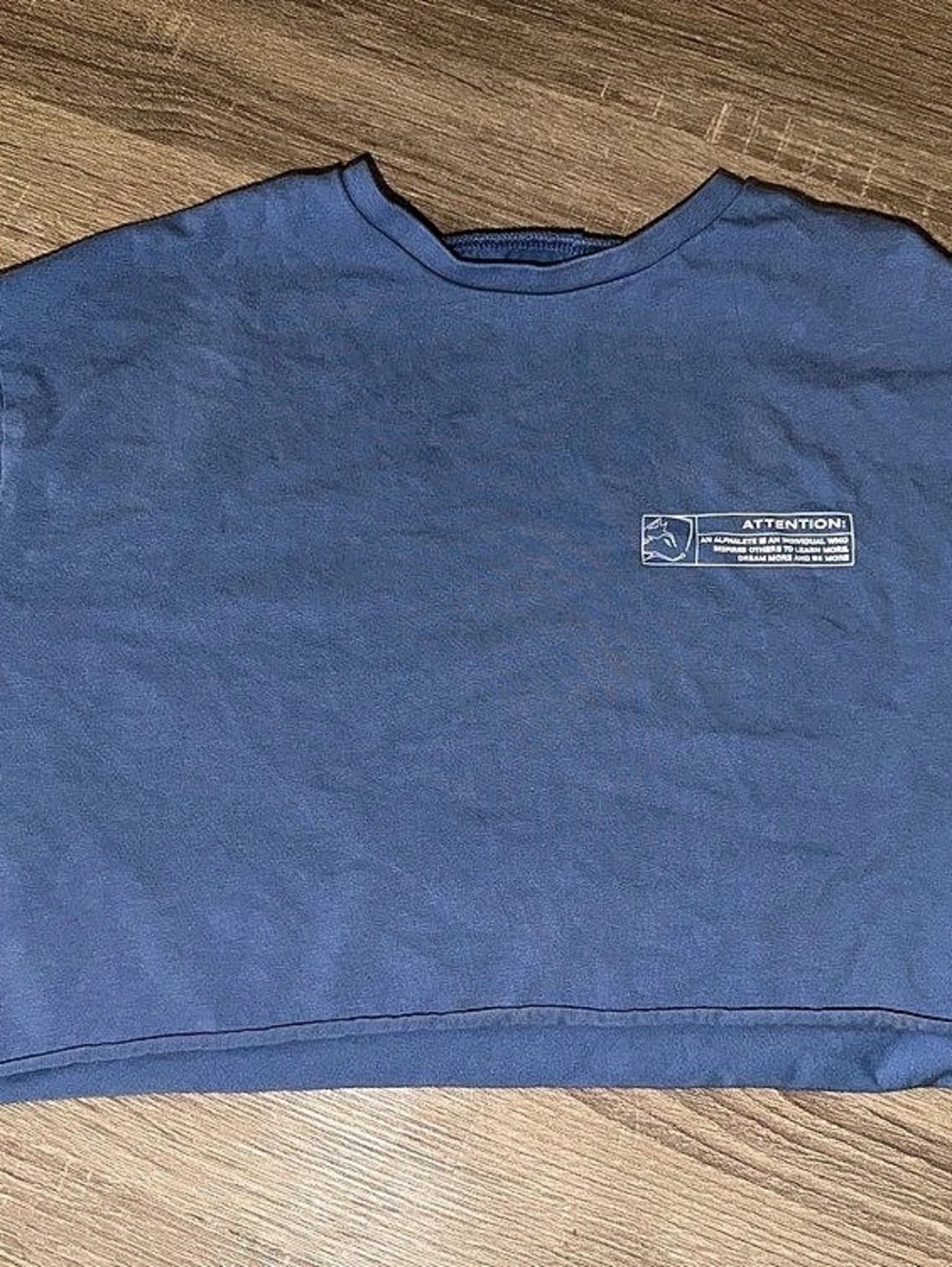 Alphalete Blue Athletic Tee Size Small